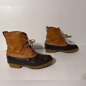 L. L. Bean Maine Hunting shoe duck boots men size 7